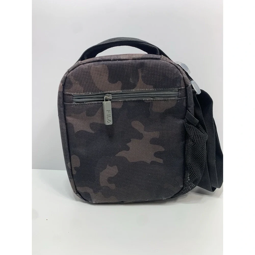 Fila Zippered Soft Insulated Lunch Box Vintage Camo